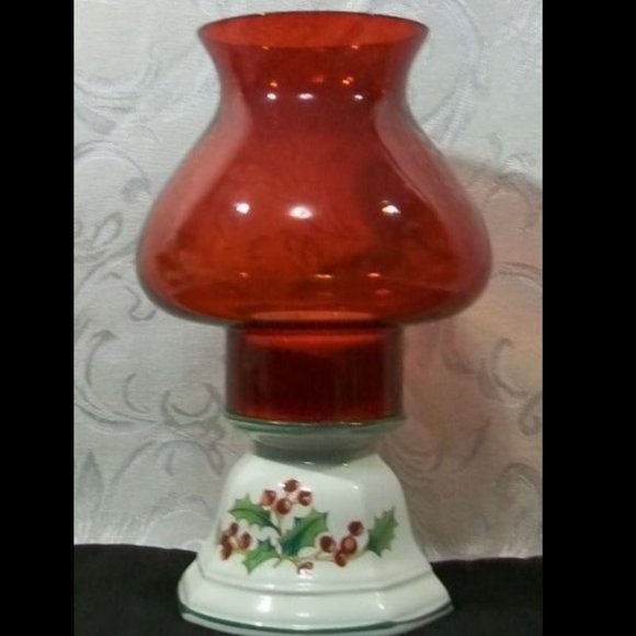Source Unknown Other - Vintage Christmas Pillar Lamp